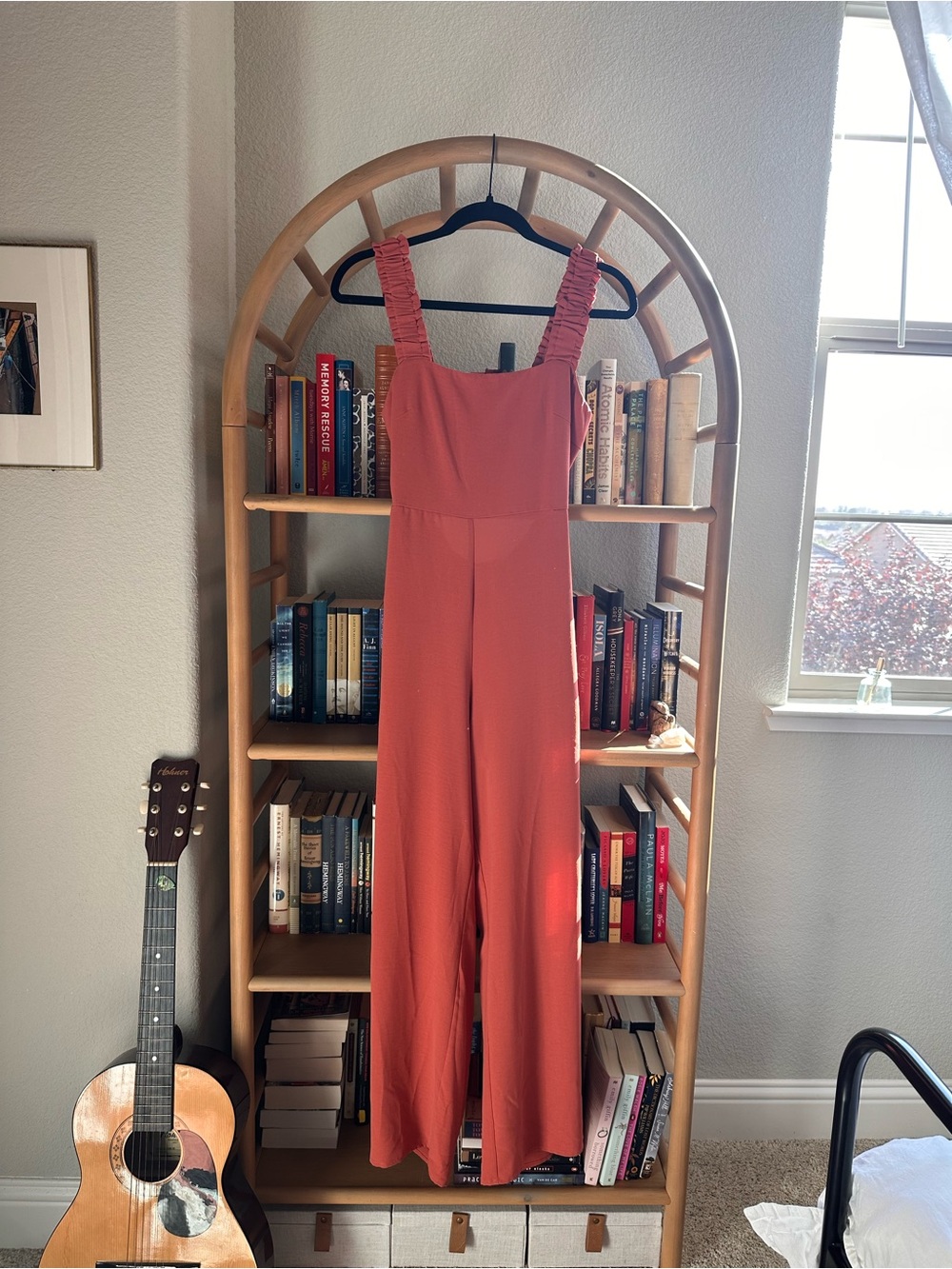 Womens Ruched Strap jumpsuit